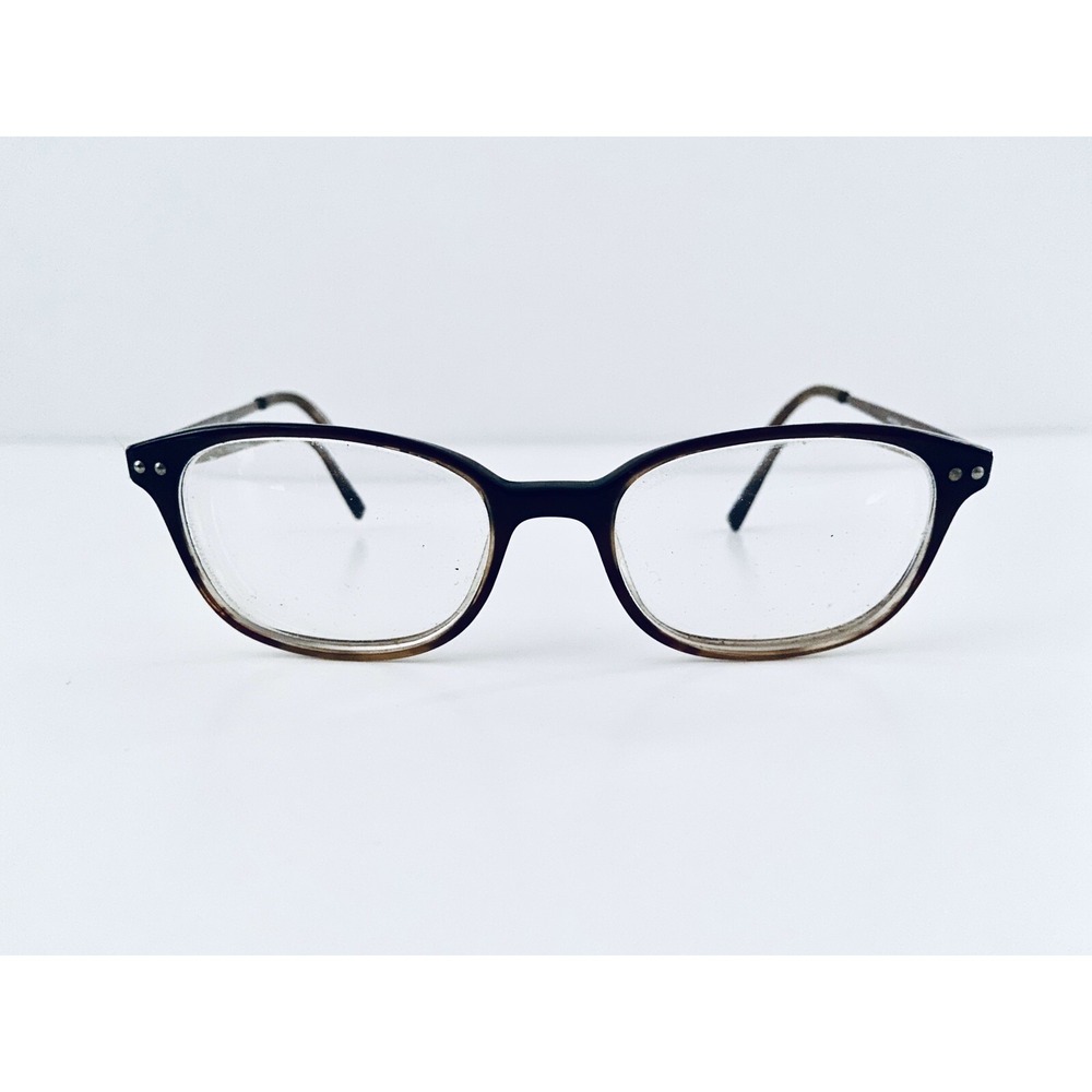 Kate Spade Brown Cat Eye Square Glasses W Gold Metal Temple Manuela 0ERV 140